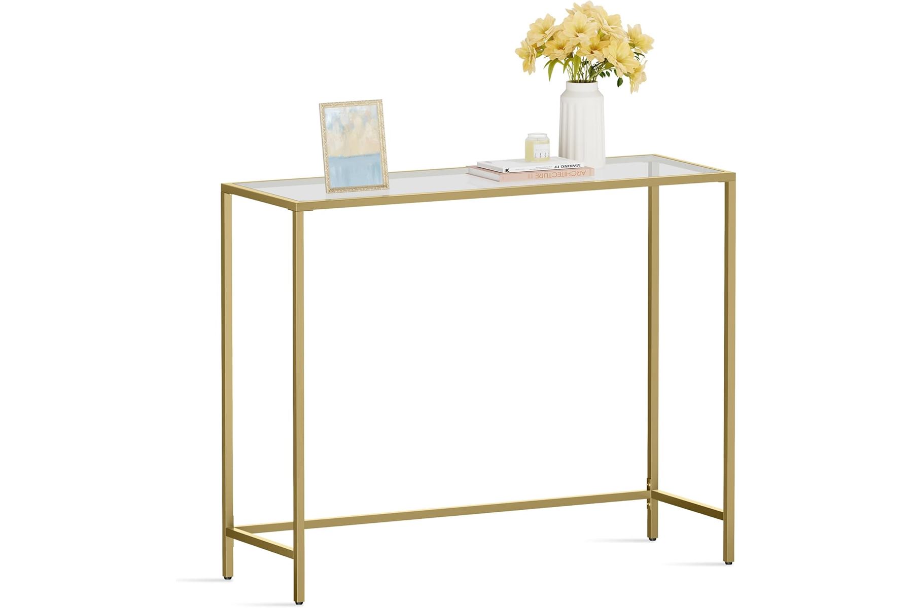 Greenwich Gold Metal Tek Camlı Dresuar 90×30×90