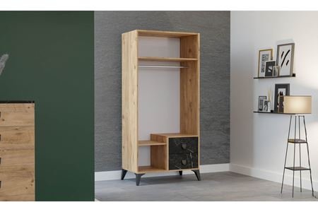 Berlin 2 Kapılı Elbise Dolabı