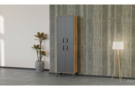 Vera 200 cm Boydan Ayakkabılık (Antrasit)
