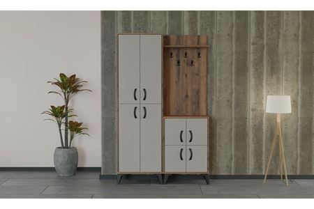 Vera 120 cm Portmanto (Vizon Bej)