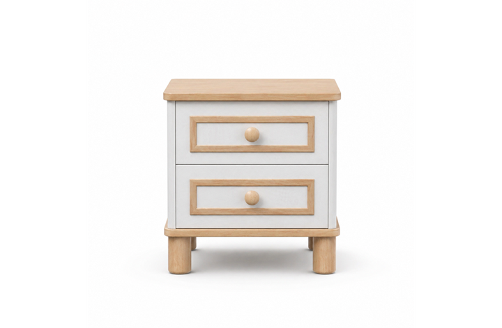 Porto Komodin – 2 Çekmeceli Modern Yatak Yanı Dolabı