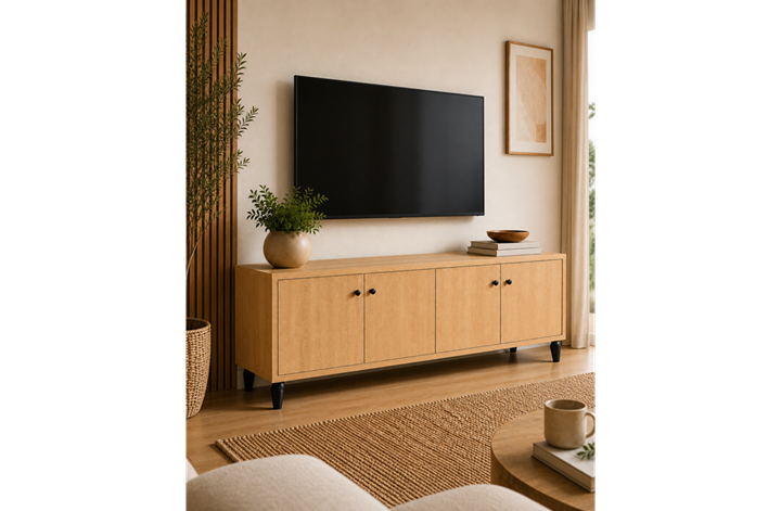 Ebru Serisi Meşe TV Ünitesi 150cm
