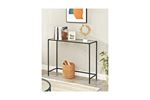 Greenwich Siyah Metal Tek Camlı Dresuar 90×30×90
